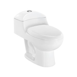 One piece 30 cm asiento cierre suave Lisboa blanco Vessanti