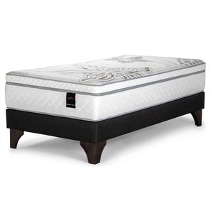 Cama europea 1.5 plazas patas Art 4 Rosen